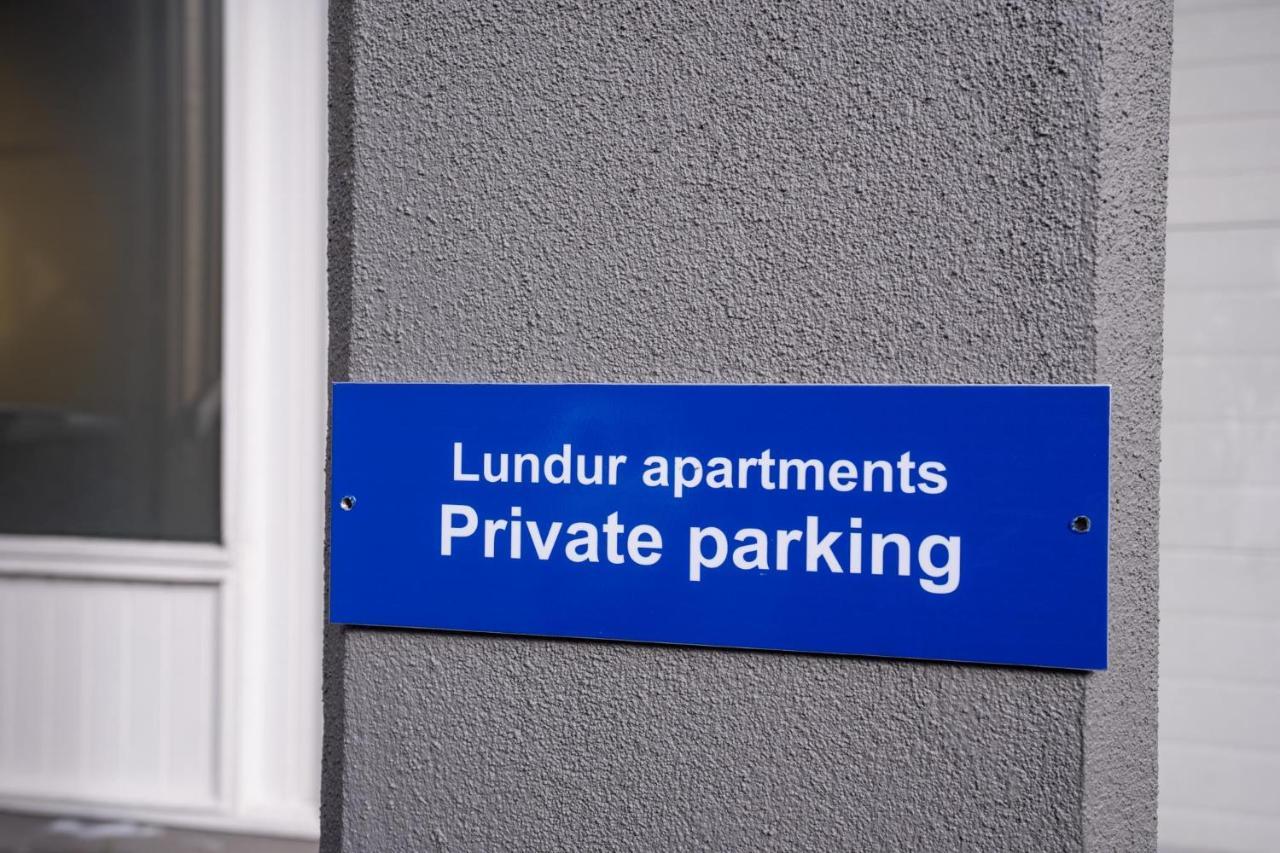 רייקיאוויק Lundur Apartments מראה חיצוני תמונה